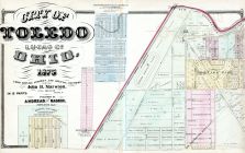 Toledo City, Lucas County and Part of Wood County 1875 Including Toledo